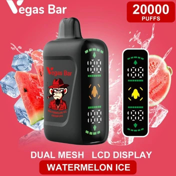 خرید پاد یکبارمصرف 20,000 پاف vegas bar هندوانه یخ watermelon ice