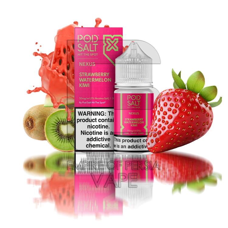 خرید سالت توت فرنگی هندوانه کیوی پادسالت حجم 30 میلی لیتر نیکوتین 25 میلی گرم