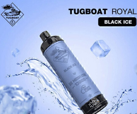 خرید ویپ یکبارمصرف 13,000 پاف تاگبات بلک آیس Black ICE TUGBOT