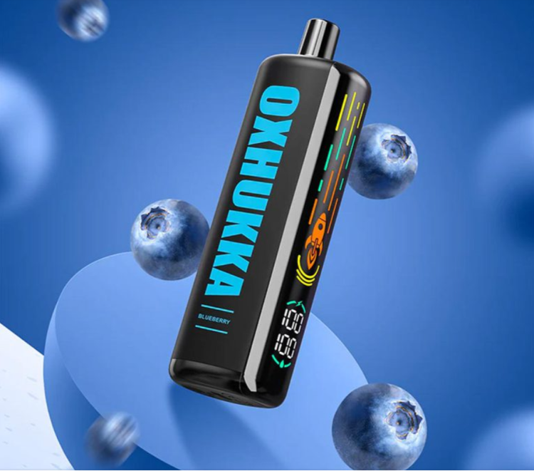 خرید پاد یکبارمصرف 25,000 پاف oxbar بلوبری