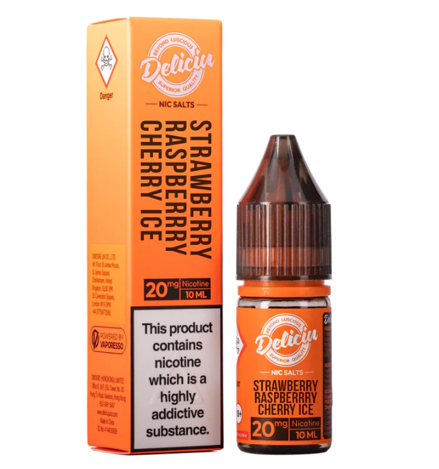 خرید سالت توت فرنگی تمشک آلبالو یخ 20 میلی گرم ویپرسو