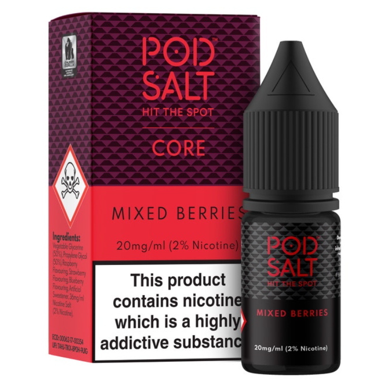 خرید سالت میکس تمشک پادسالت حجم 20 میلی لیتر نیکوتین 20 میلی گرم