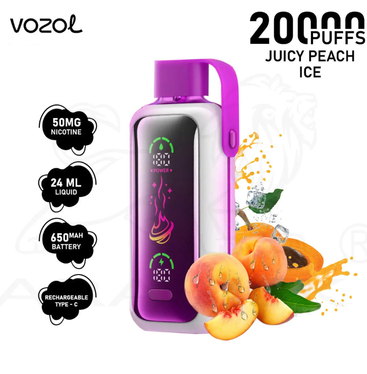 خرید پاد یکبارمصرف STAR 20000 پاف ووزول هلو یخ