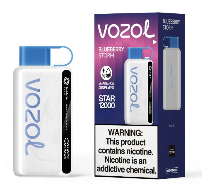 خرید پاد یکبارمصرف 12000 پاف ووزول بلوبری