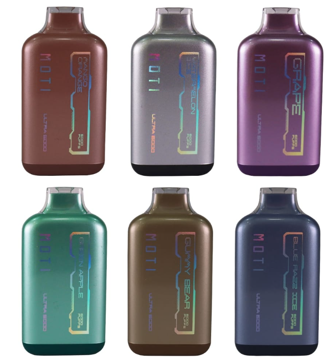 خرید پاد یکبارمصرف 6000 پاف برند موتی نعناع تازه